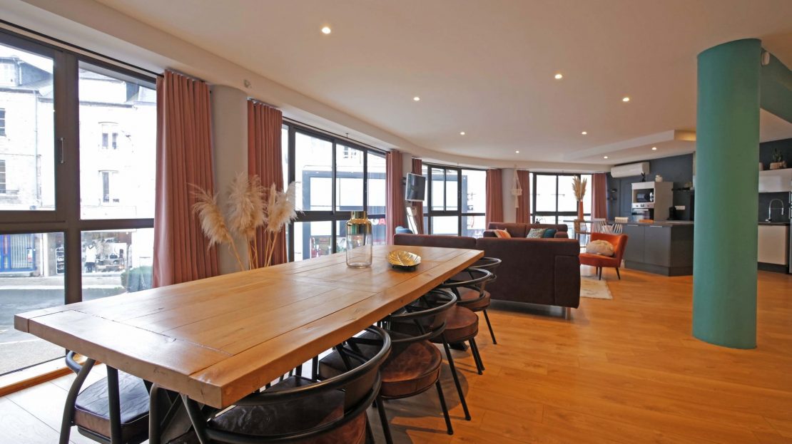 pièce à vivre appartement Avranches